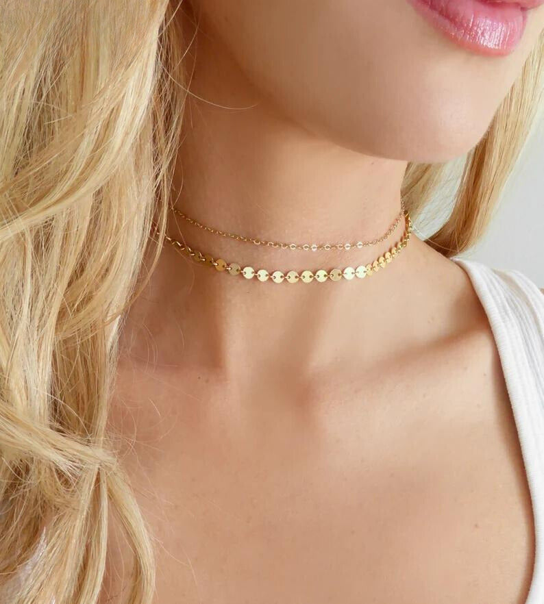 Daenerys Double Layer Choker Necklaces