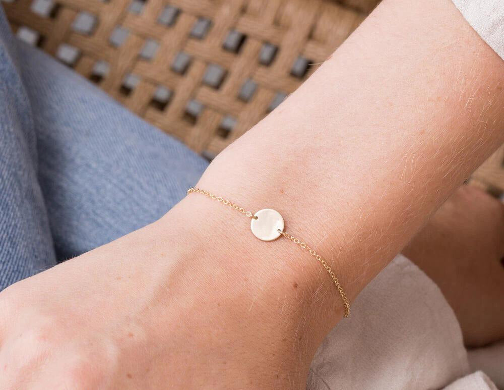 Dainty Coin Bracelet - Wrenlee