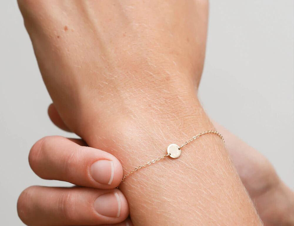 Dainty Coin Bracelet - Wrenlee