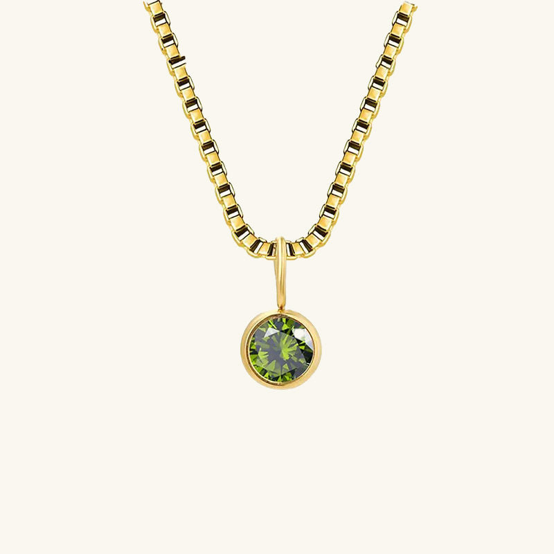 Mystic Birthstone Necklace