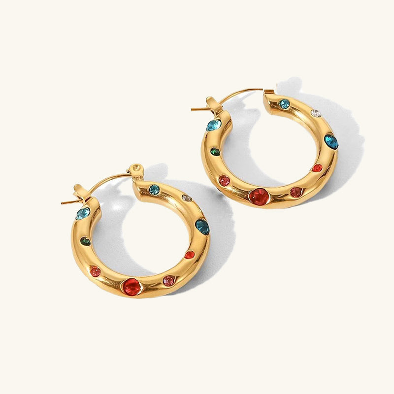 Alexandria Hoop Earrings