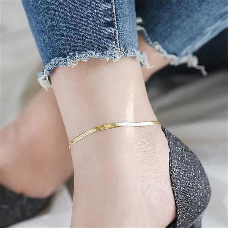 Medusa Serpentine Anklet - Wrenlee