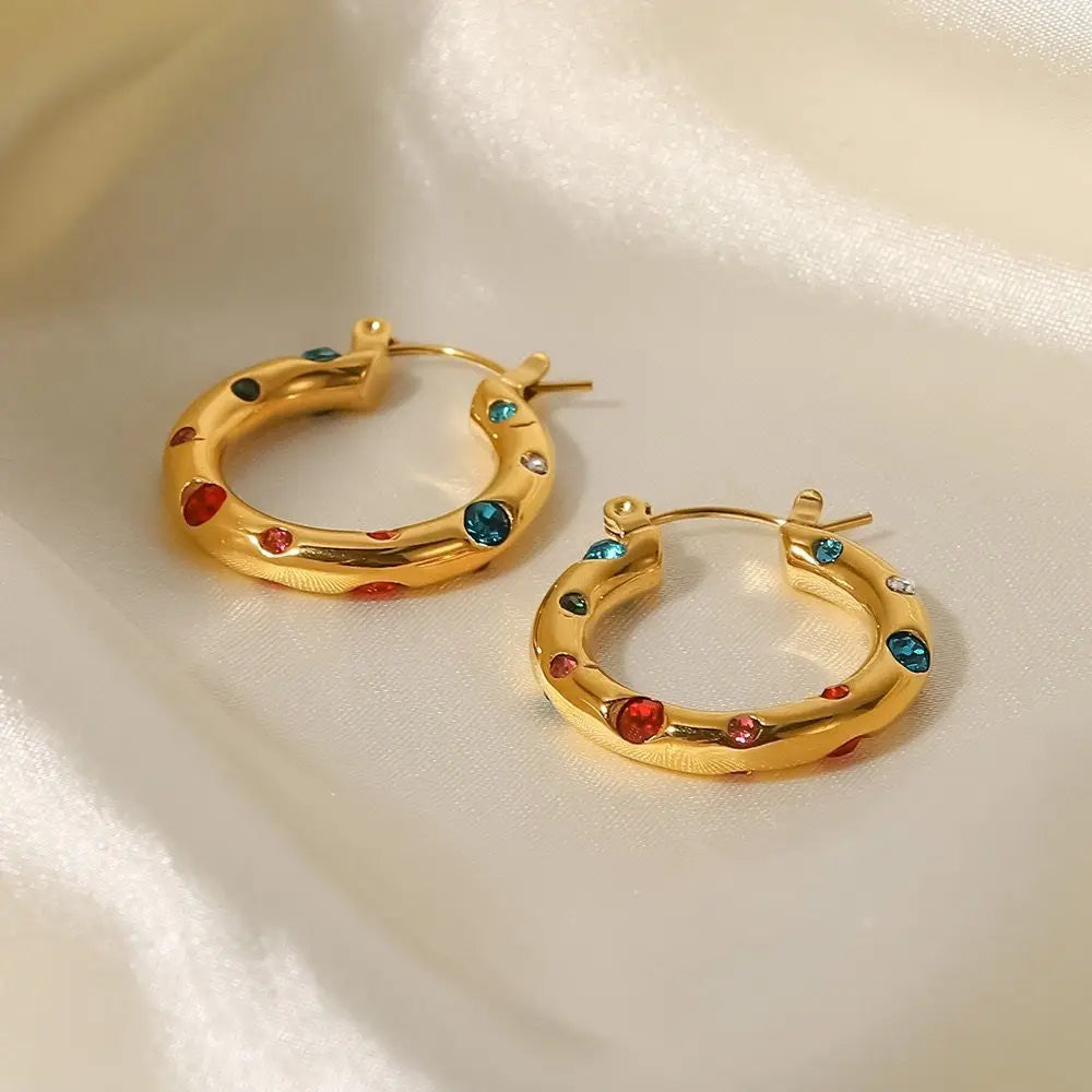 Alexandria Hoop Earrings