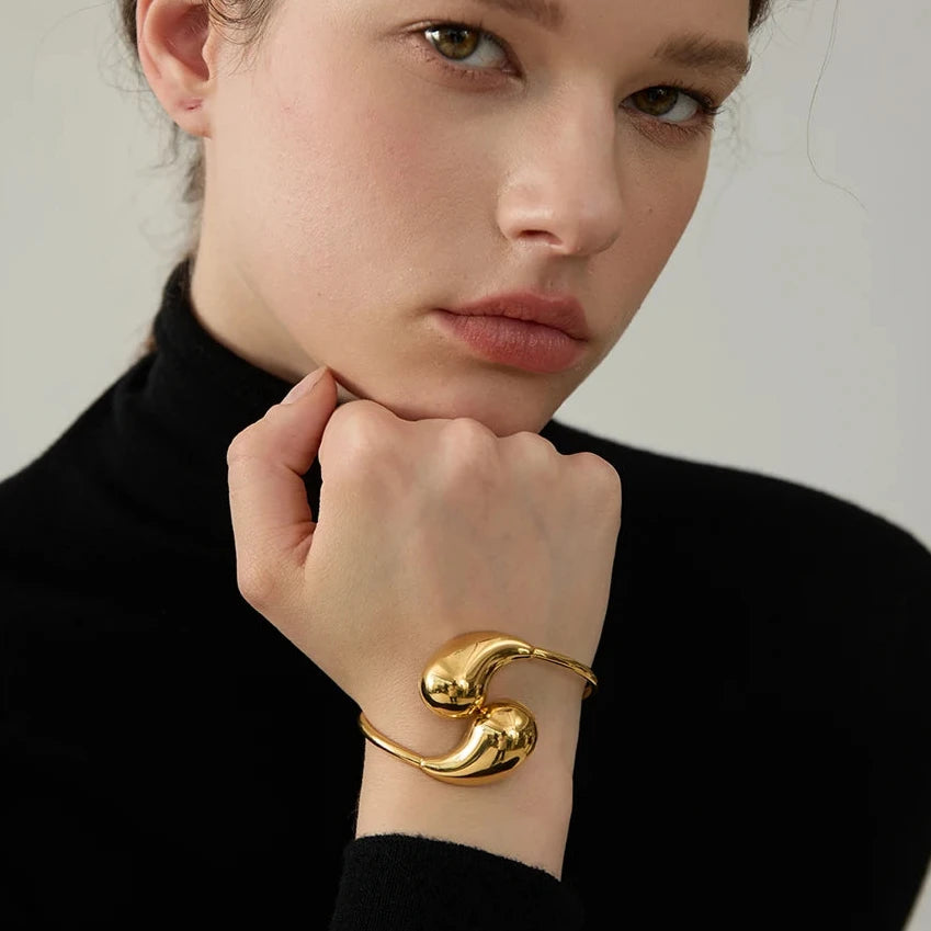 Infinity Drop Bangle