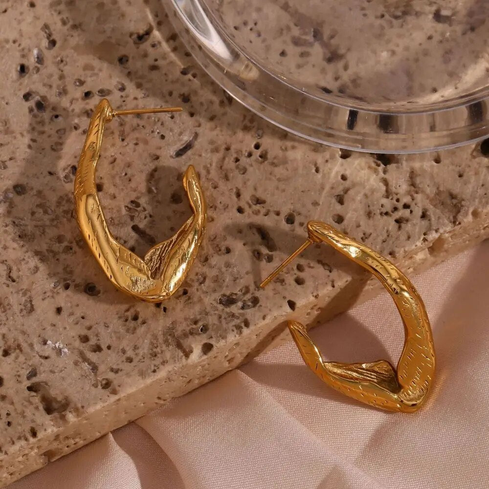 Veronica Irregular Retro Earrings