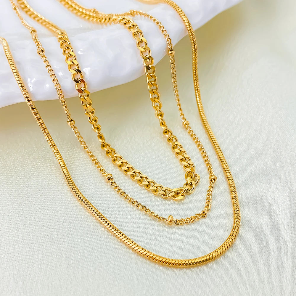 Tripple Chain Necklace