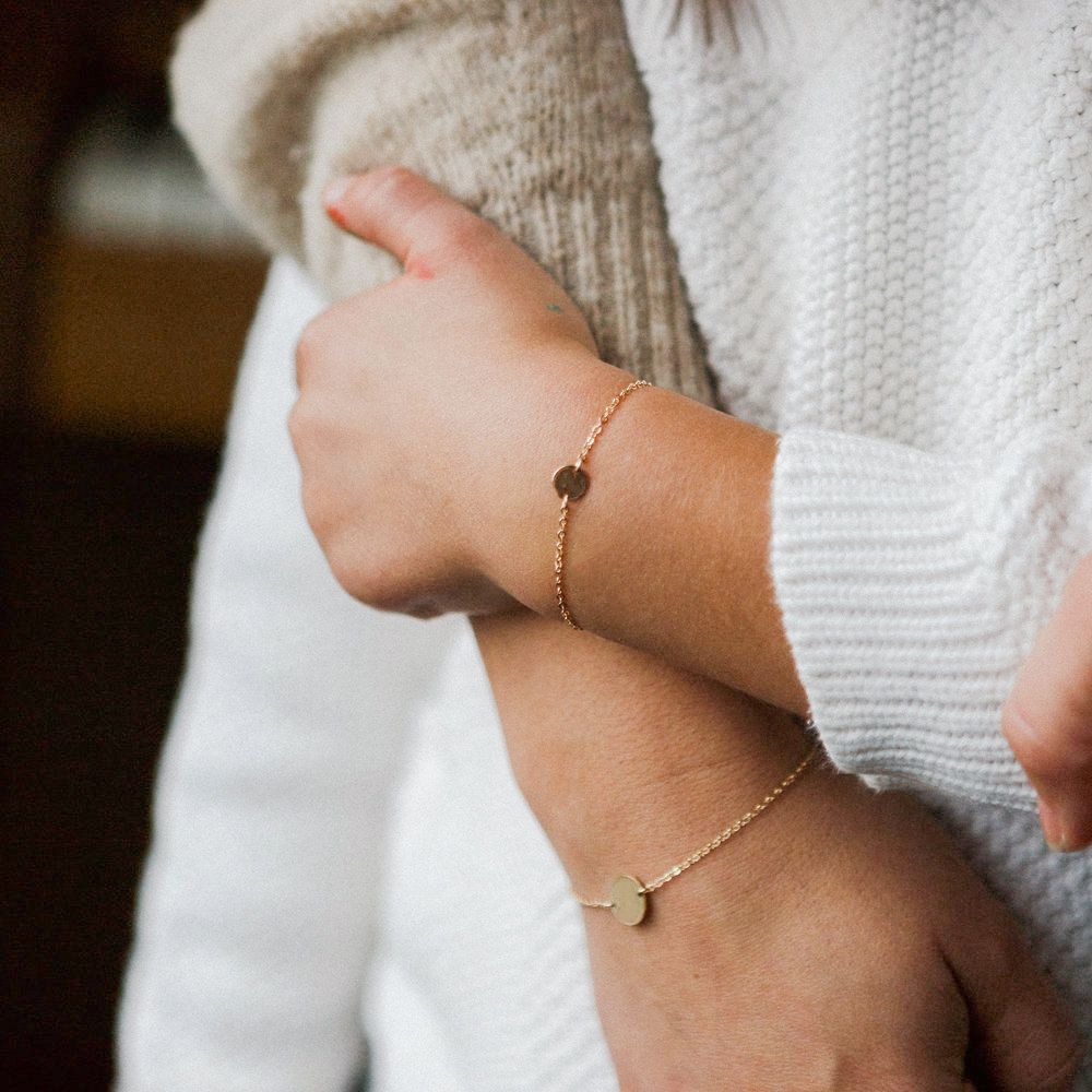 Dainty Coin Bracelet - Wrenlee