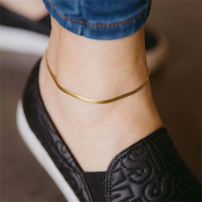 Medusa Serpentine Anklet - Wrenlee