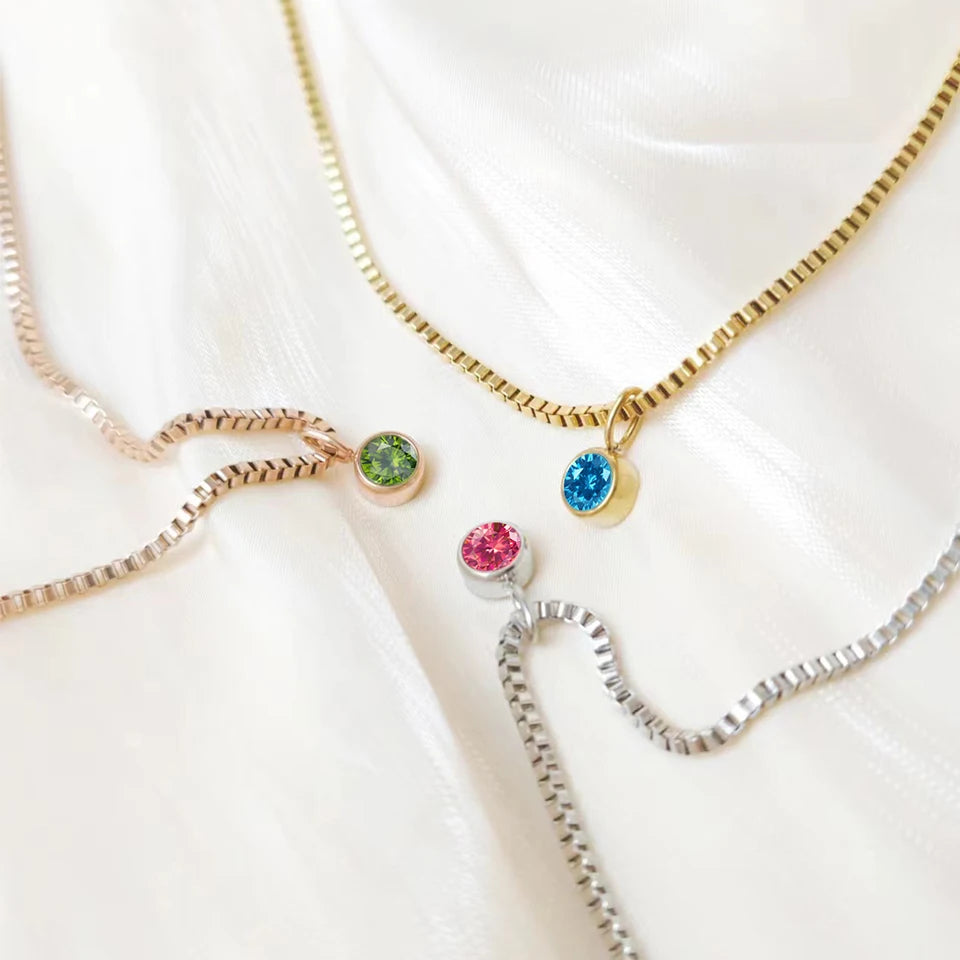 Mystic Birthstone Necklace