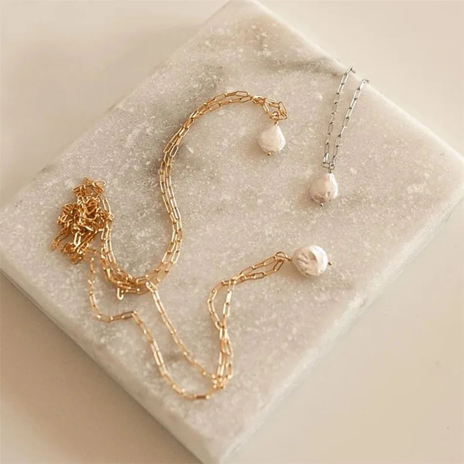 Marguerite Pearl Necklace