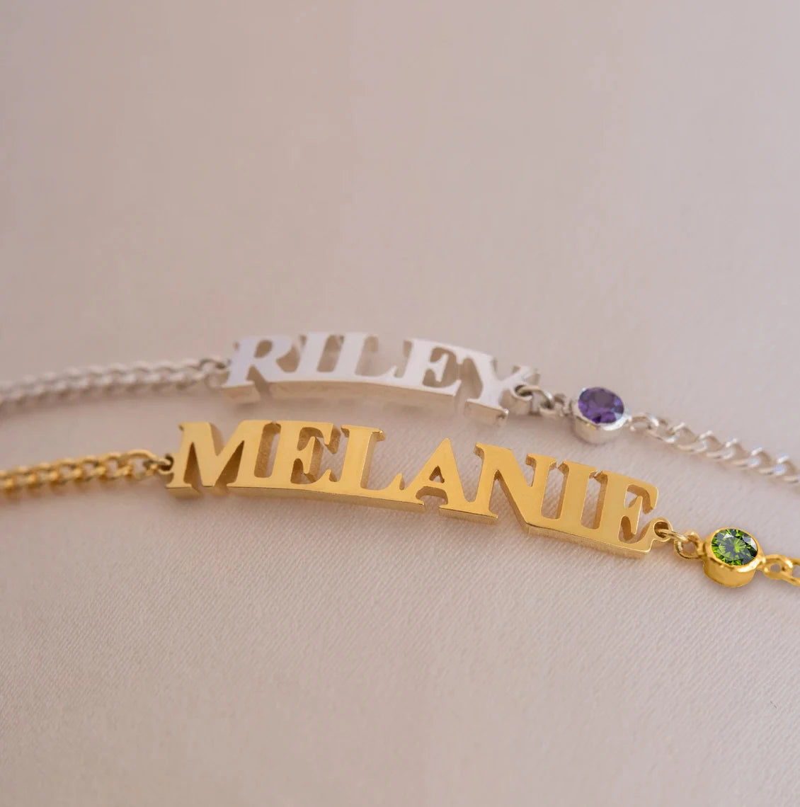 Celestial Personalized Charms Bracelet