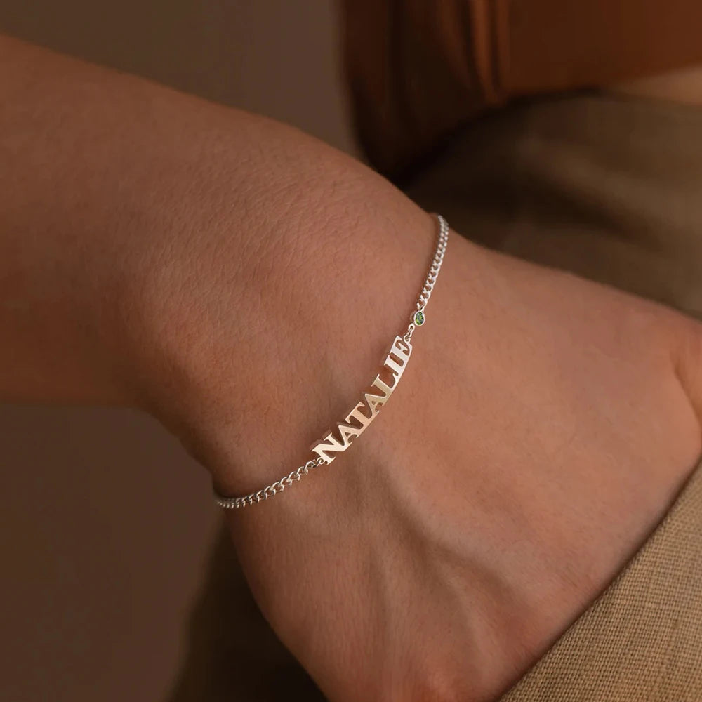 Celestial Personalized Charms Bracelet