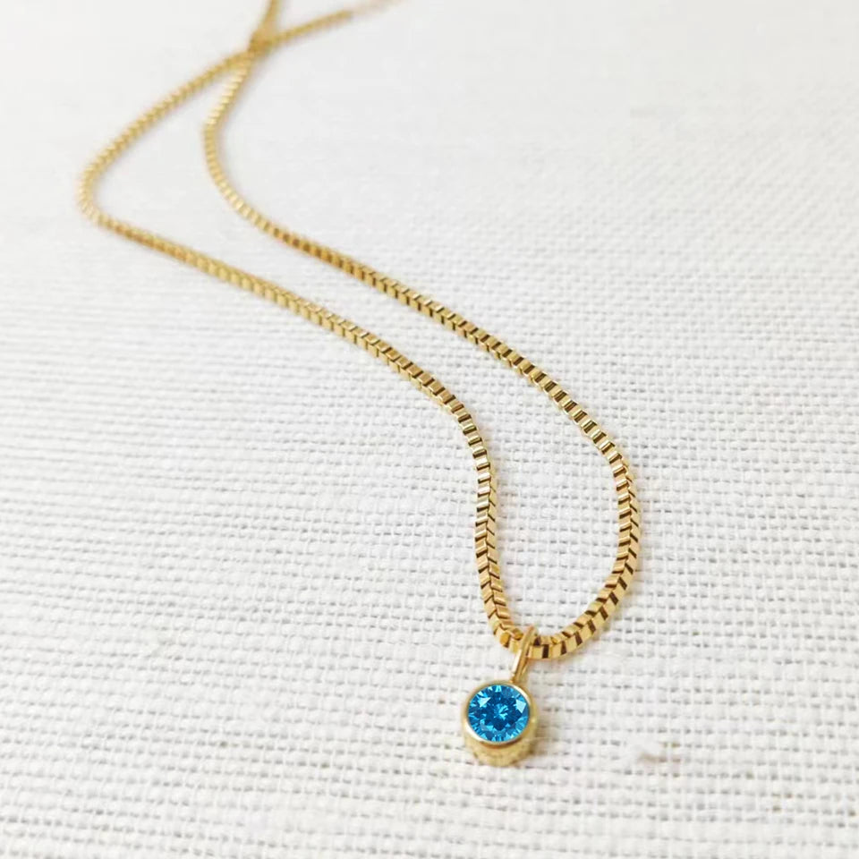 Mystic Birthstone Necklace