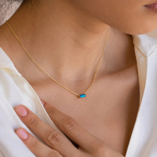 Slick Rhinestone Necklace