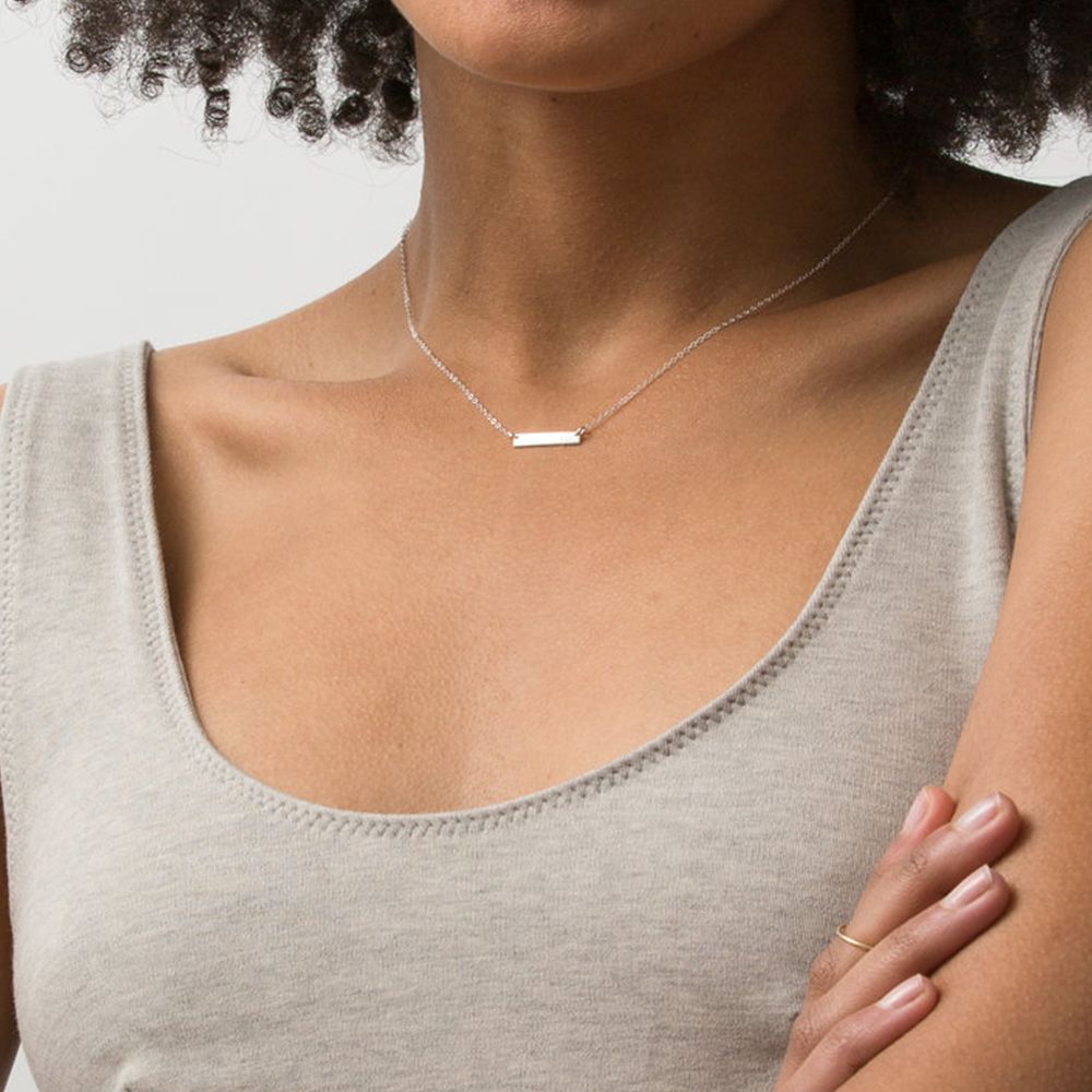 Sofia Horizontal Bar Necklace