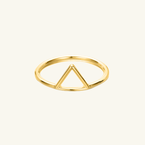 Geometric Triangle Ring - Wrenlee