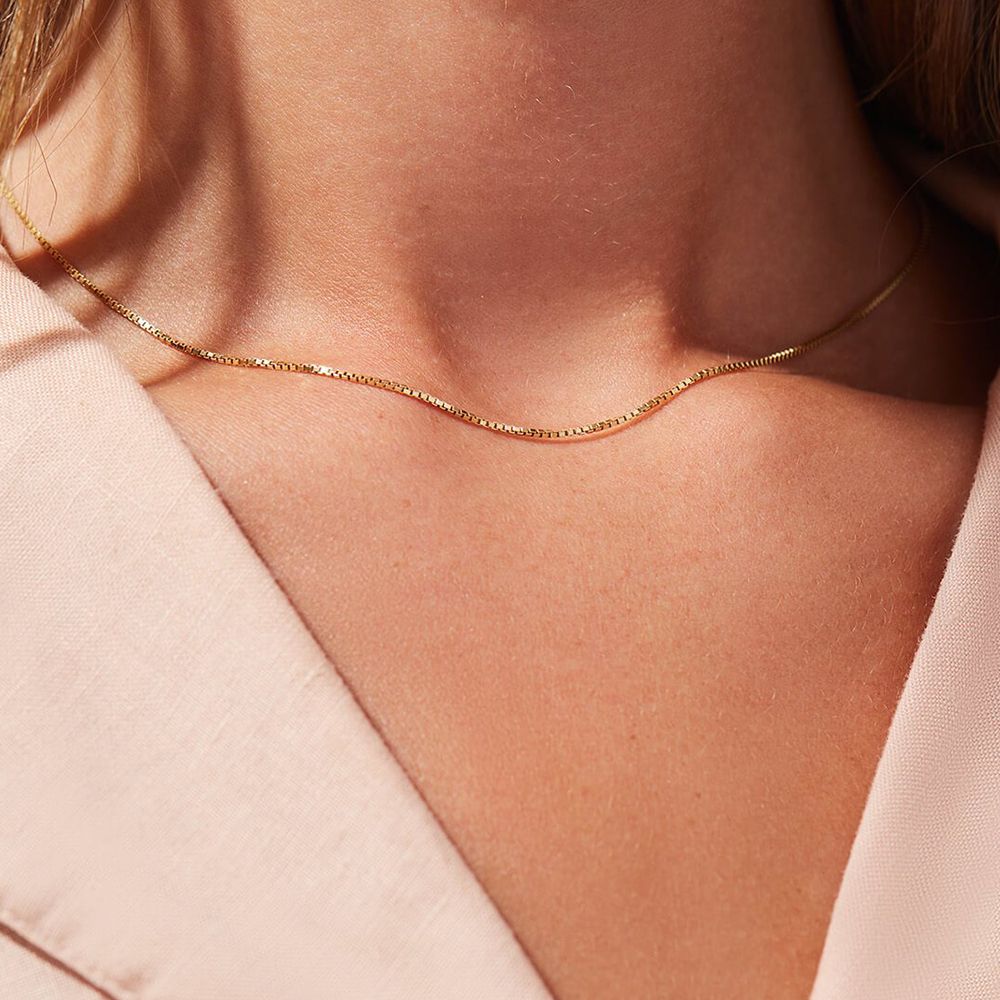 Box Chain Necklaces - Wrenlee