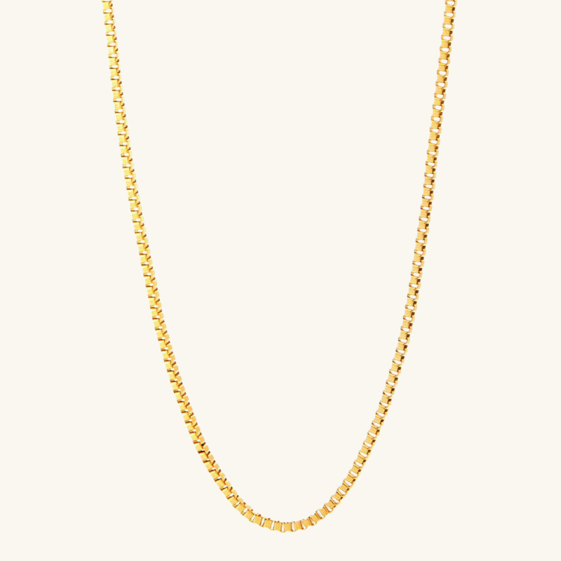 Box Chain Necklaces - Wrenlee