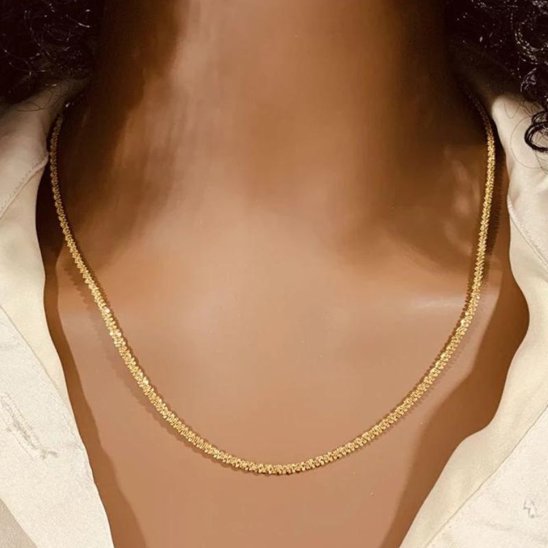 Sparkling Clavicle Necklace