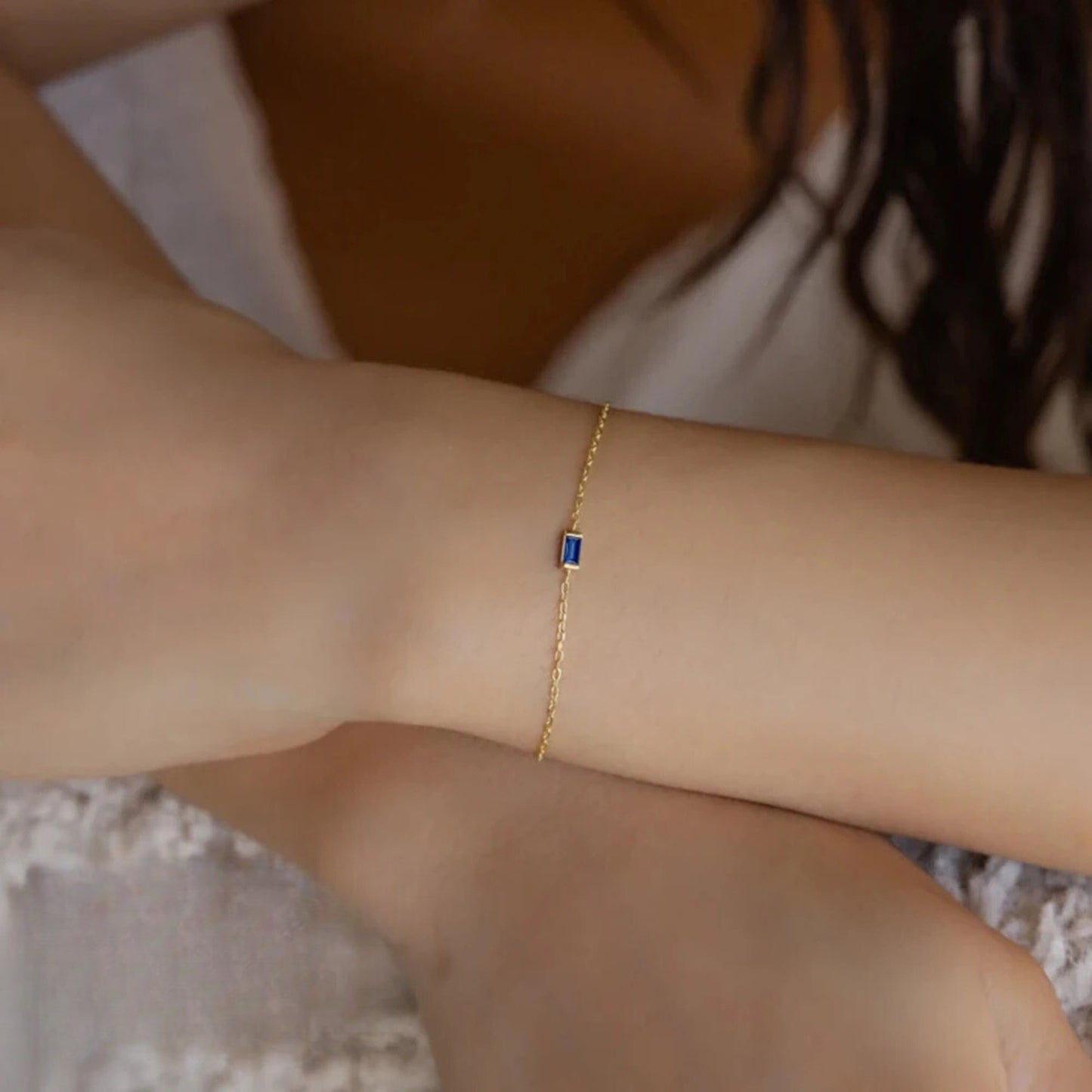 Slick Rhinestone Bracelet