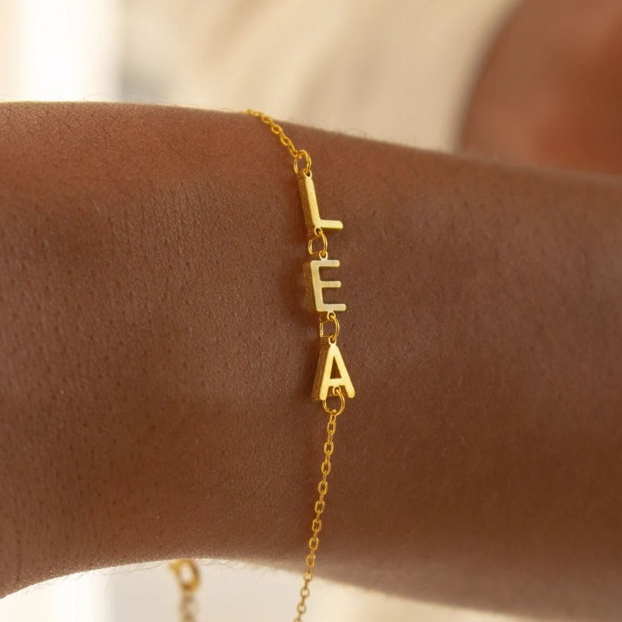 2 Letter Initial Bracelet