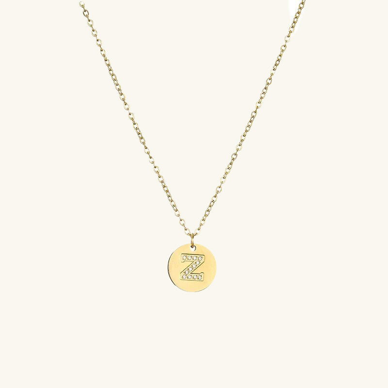 Amélie Initial O-Chain Necklace