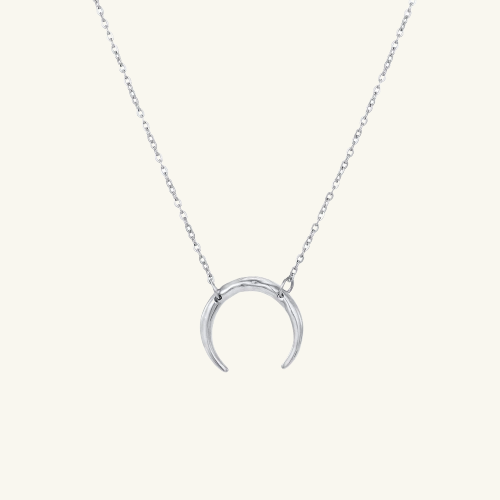 Crescent Moon Necklace - Wrenlee