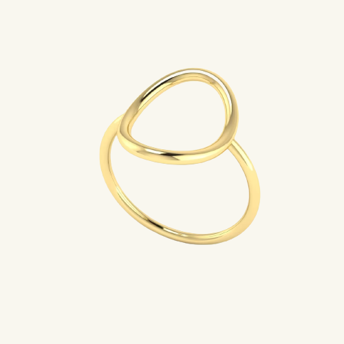 Sterling Oval Ring - Wrenlee