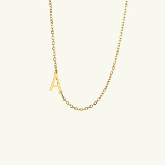 Amaiya Single-Letter Necklace