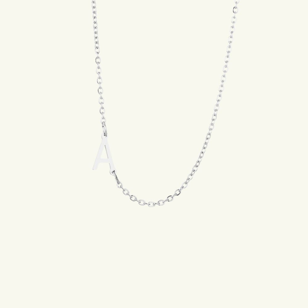 Amaiya Single-Letter Necklace