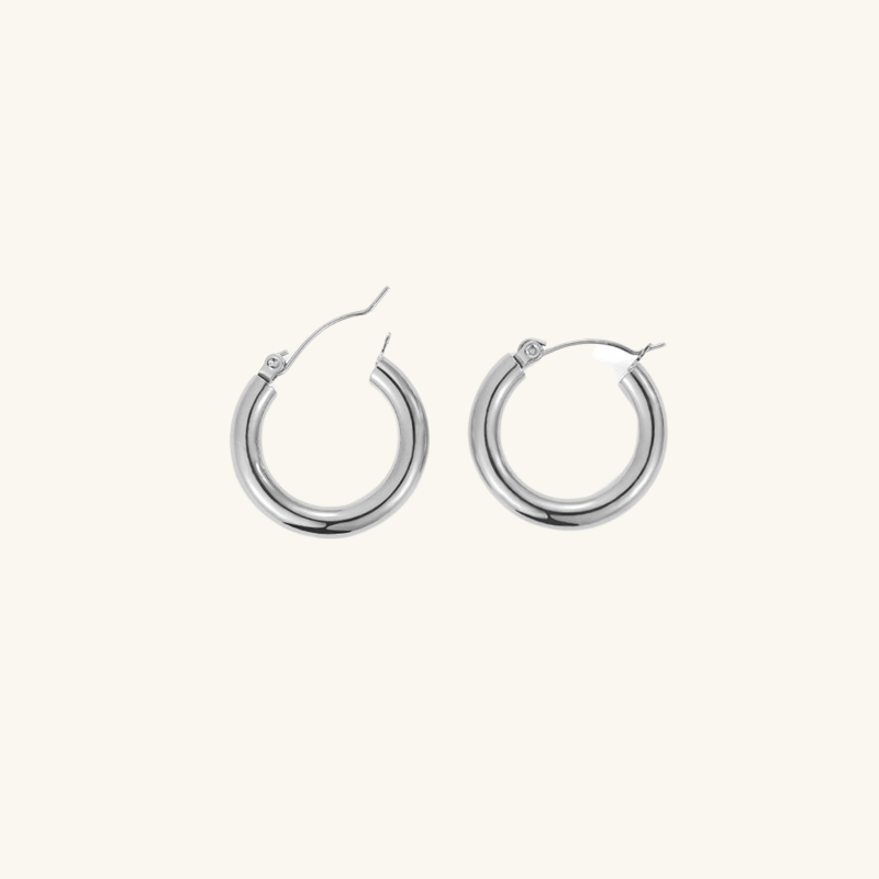 Chunky Hoop Earrings - Wrenlee