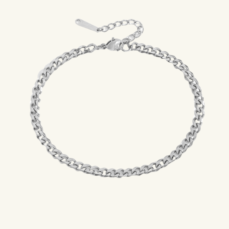 Cuban Link Anklet - Wrenlee