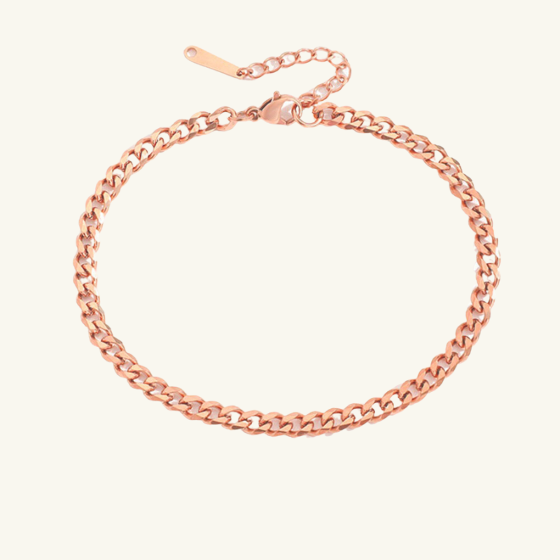 Cuban Link Anklet - Wrenlee