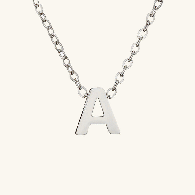 Single Letter Necklace - Wrenlee