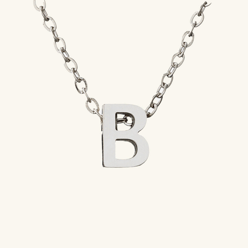 Single Letter Necklace - Wrenlee