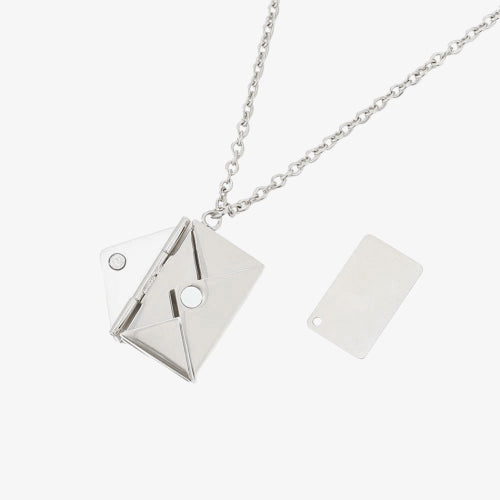 Envelope Locket Necklace - Wrenlee