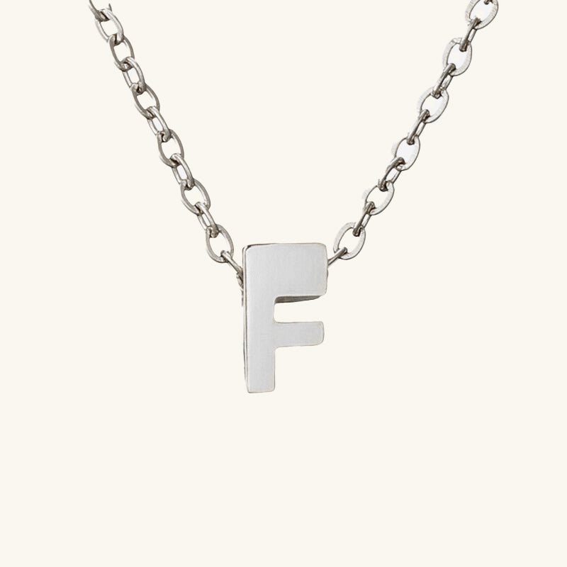 Single Letter Necklace - Wrenlee