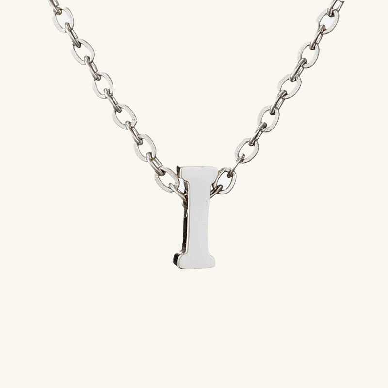 Single Letter Necklace - Wrenlee