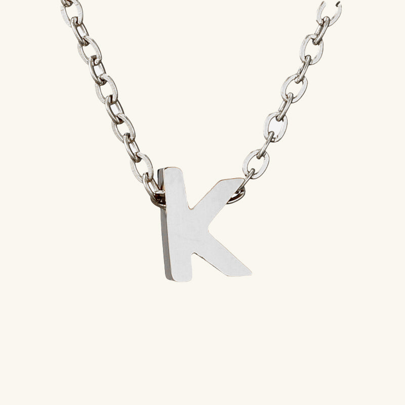 Single Letter Necklace - Wrenlee