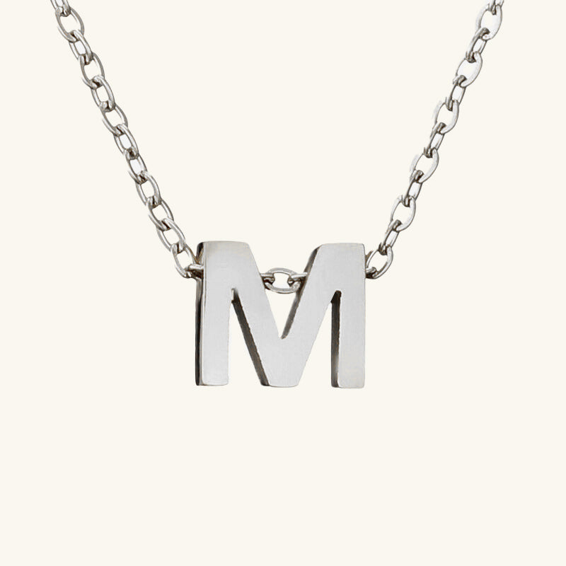 Single Letter Necklace - Wrenlee