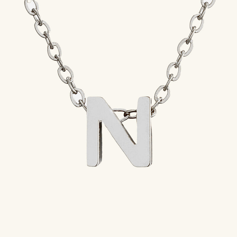 Single Letter Necklace - Wrenlee