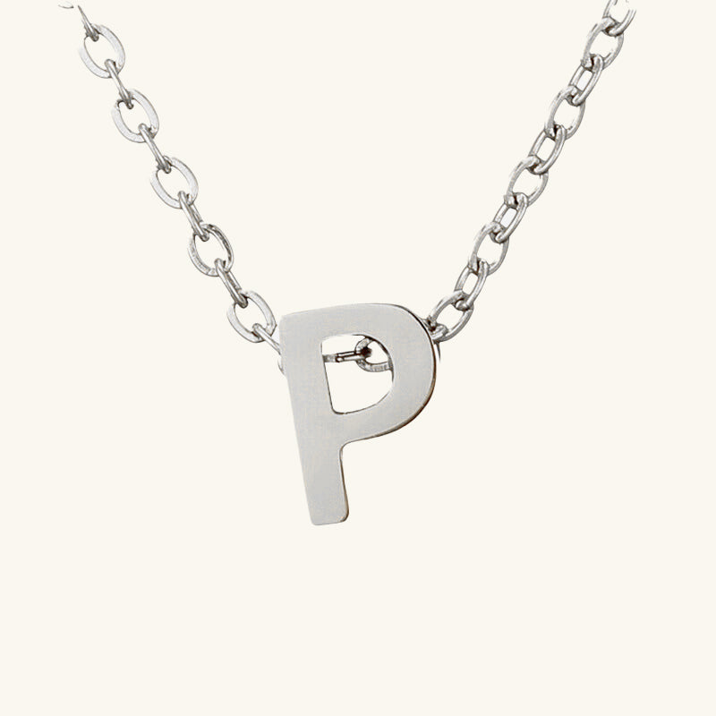 Single Letter Necklace - Wrenlee