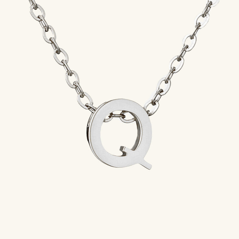 Single Letter Necklace - Wrenlee