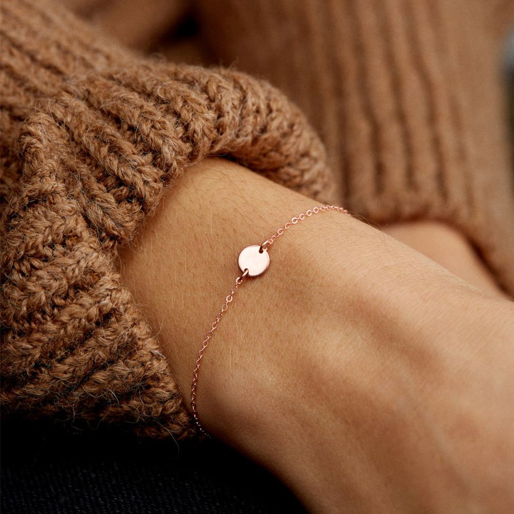 Dainty Coin Bracelet - Wrenlee