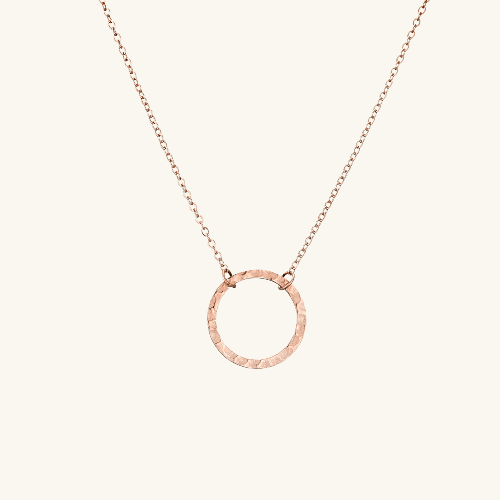 Circle Pendant Necklace - Wrenlee