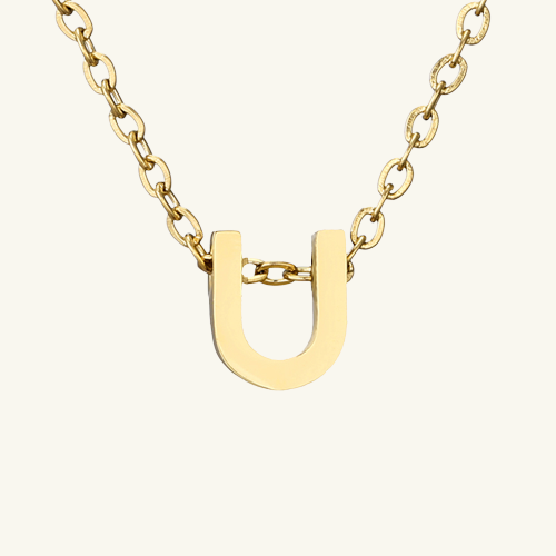 Single Letter Necklace - Wrenlee