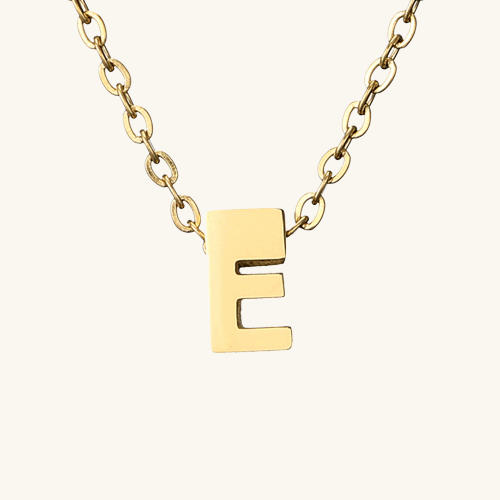 Single Letter Necklace - Wrenlee