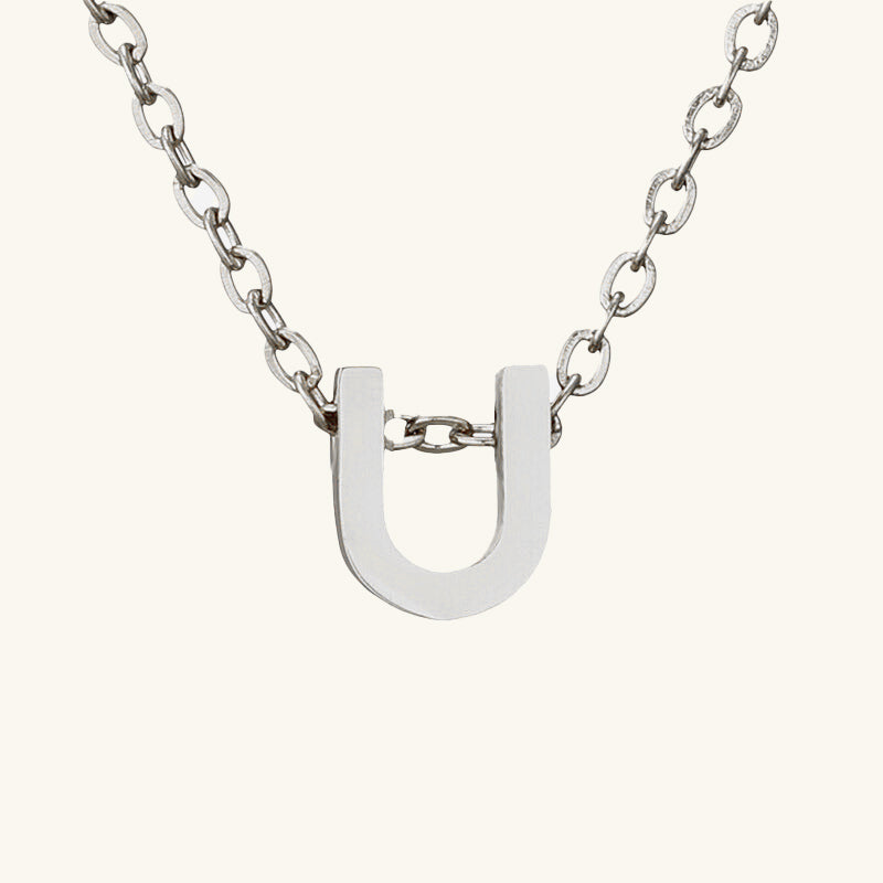 Single Letter Necklace - Wrenlee