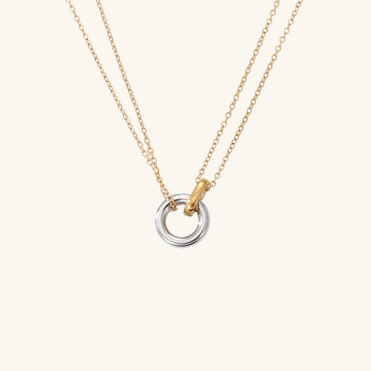 Interlocking Infinity Necklace - Wrenlee