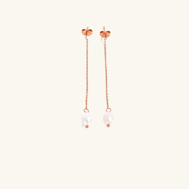 Tear Drop Boutique Pearl Earrings - Wrenlee